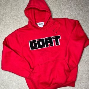 Goat Laced Up by Sneak Gallery Classic Chenille Sweatsuit Red | Size L Men